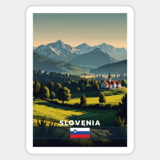 Slovenia Travel Sticker